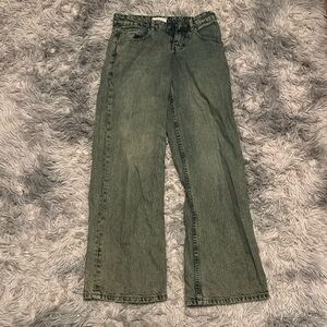 Motel Rocks Parallel Jeans In Sandy Blue Acid